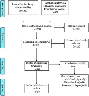 Predictors of Persistent Participation in Youth Sport: A Systematic Review and Meta-Analysis